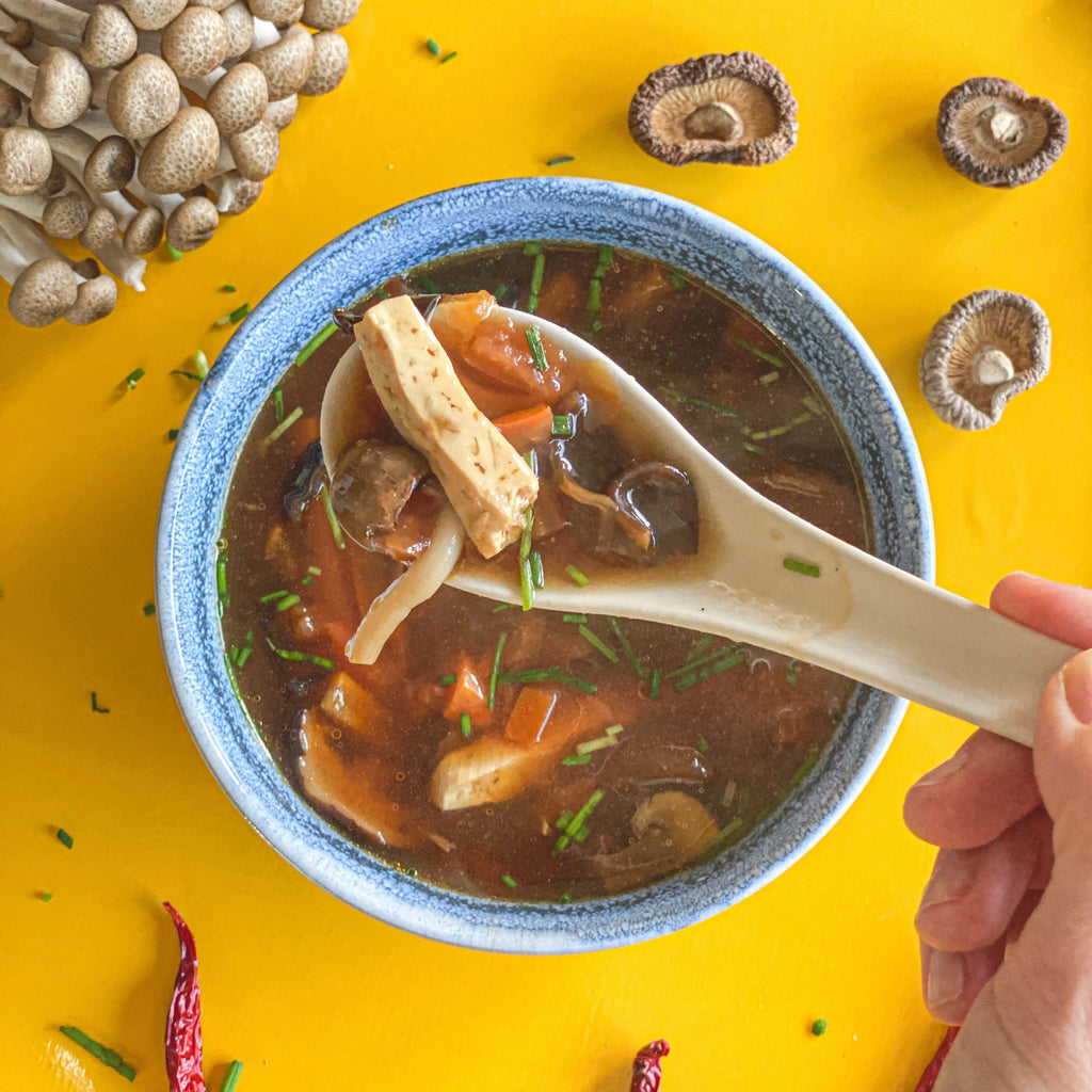 Aštriai rūgšti sriuba - Suan La Tang
