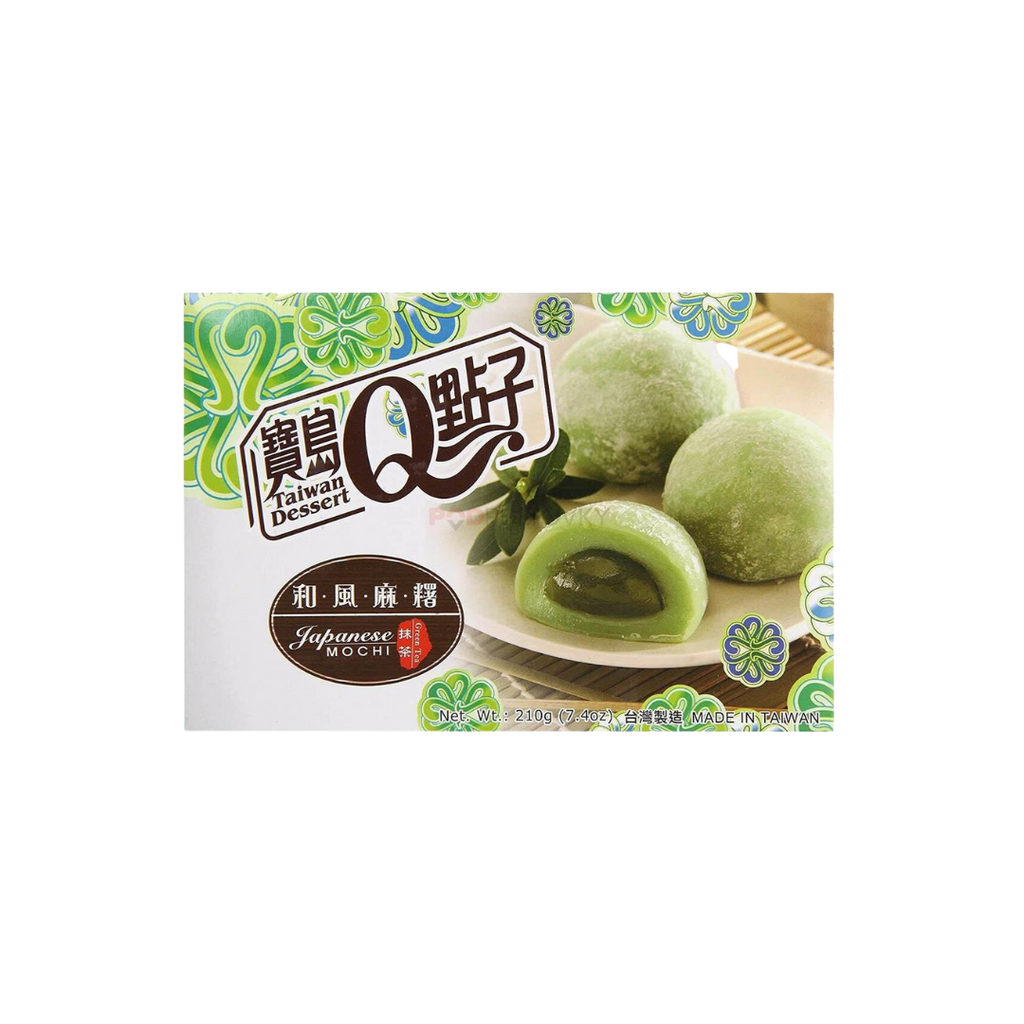 Mochi su žaliosios arbatos įdaru “Q He Fong” | 210 g