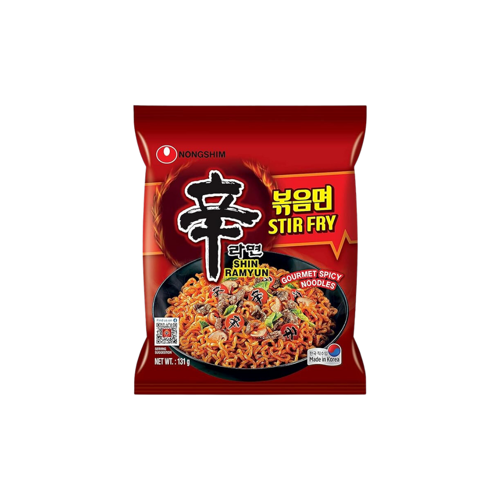 Aštrus makaronų stir-fry Shin Ramyun "Nongshim" | 131 g