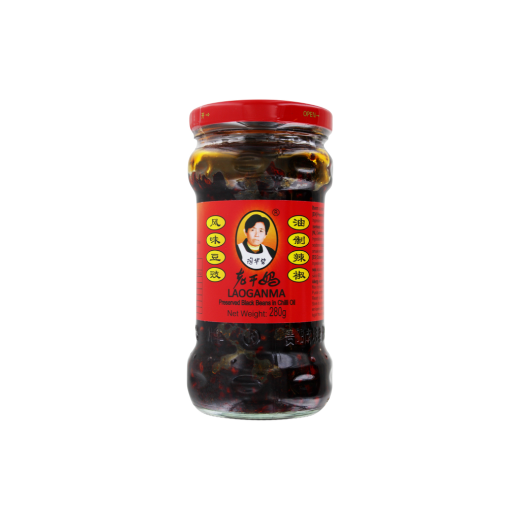 Fermentuotos juodosios pupelės čili aliejuje "Lao Gan Ma" | 280 g