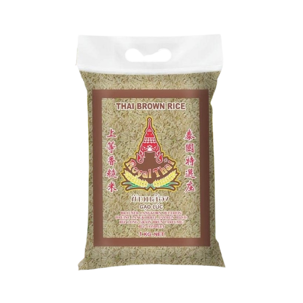 Rudieji ryžiai "Royal Thai Rice" | 1 kg (geriausias iki 2024.02.21)