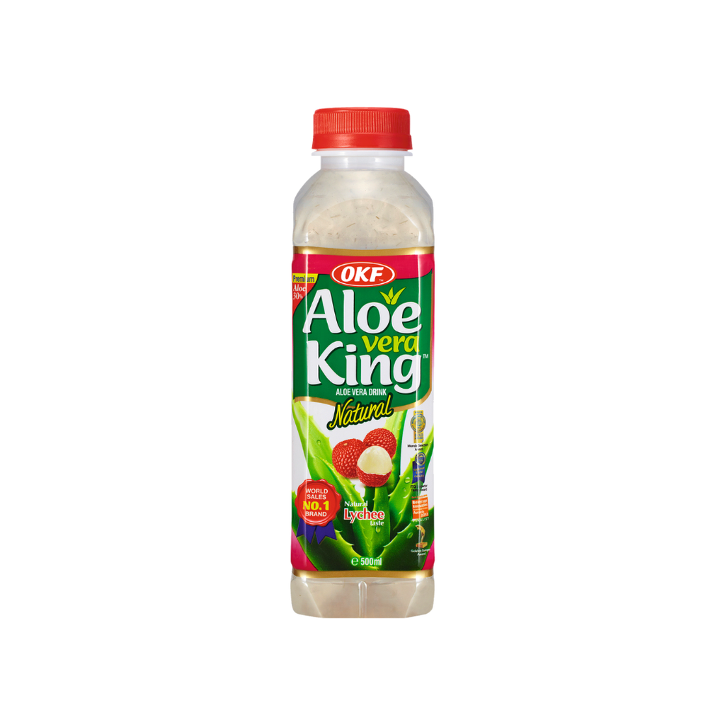 Ličių skonio alavijų gėrimas "OKF" | 500 ml