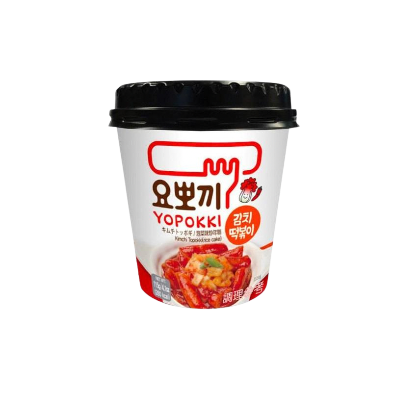 tteobokki ryziu virtinukai kimchi skonio